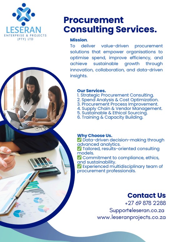 Procurement Consulting Services Poster Preview